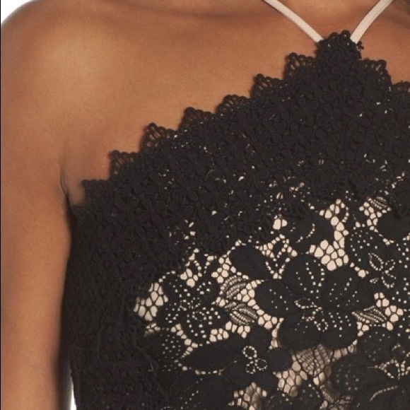 Foxiedox Tabitha Lace Maxi Dress In Black - Picture 3 of 11